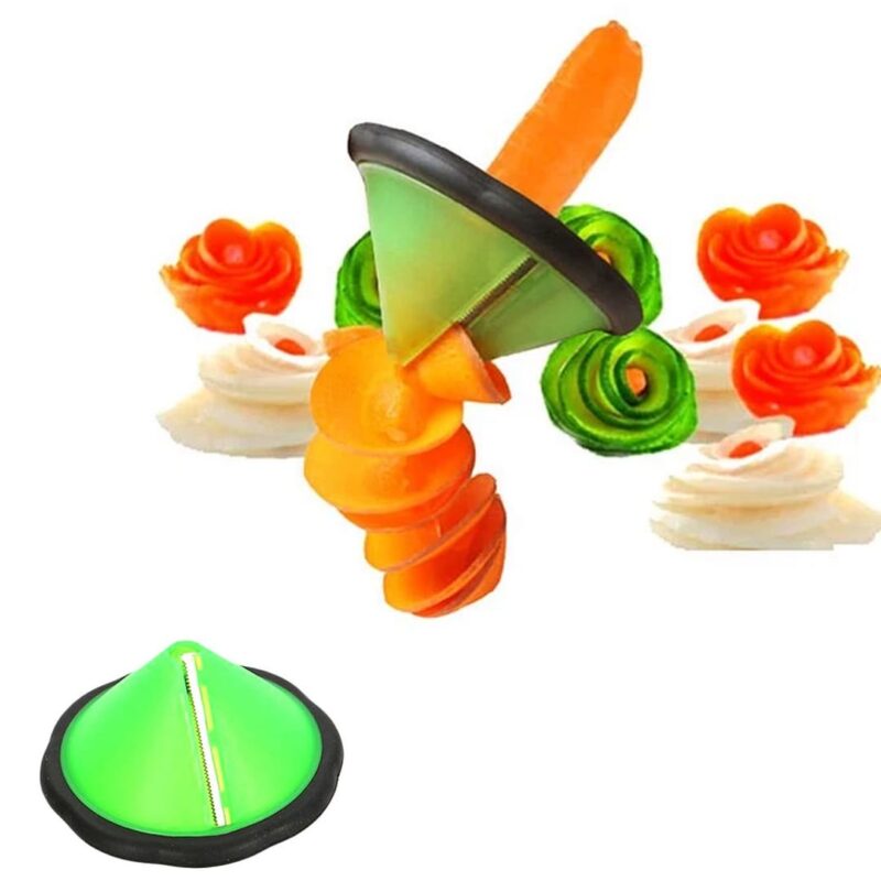 Spiral funnel flower cuttergreen K Dragon Mart Online Shopping K