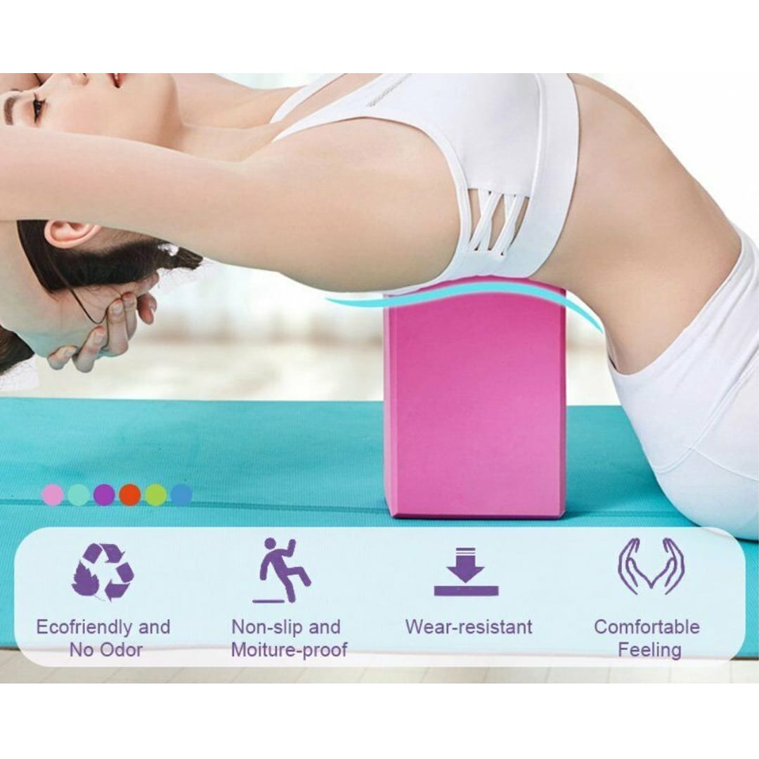 EVA Yoga block 180g K Dragon Mart Online Shopping K DragonMart.QA Online Shopping Site in Doha