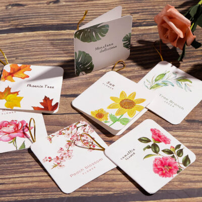 بطاقة المعايدة 7*17cm 168pcs/set