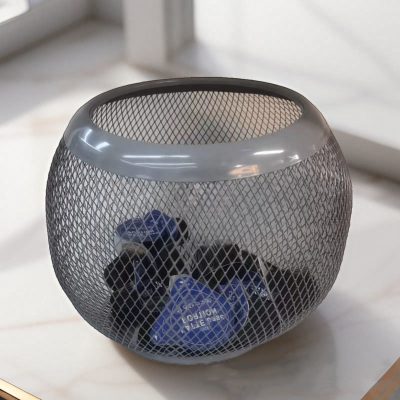 Iron Mesh Coffee Pod Storage Basket 22*20*14.5cm - Image 4