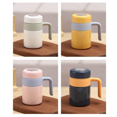 Office 304 Stainless Steel Thermal Cup with Handle 500ml