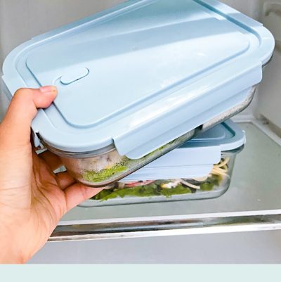 Glass Lunch Box Rectangle 700ml