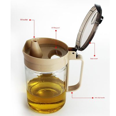 Kitchen Glass Storage Jug and Jar 4pcs Set 550ml + 350ml