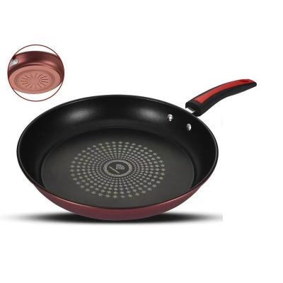 ⁦Frying Pan without Lid Wrought Iron with Maifan Stone Coating⁩ - الصورة ⁦4⁩