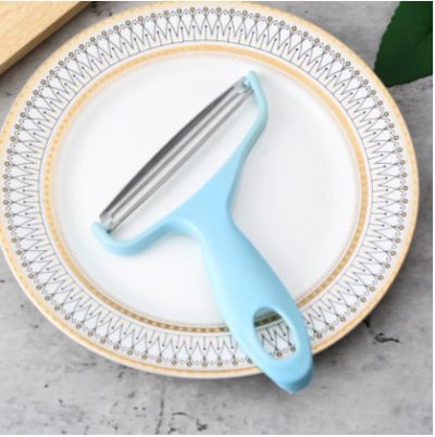 ⁦Stainless Steel Peeler with PP Handle⁩ - الصورة ⁦4⁩