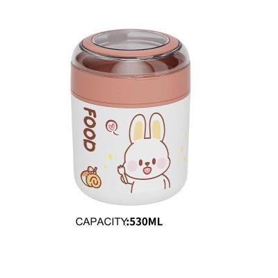 ⁦Childlike Portable Stainless Steel Soup Cup 530ml⁩ - الصورة ⁦2⁩