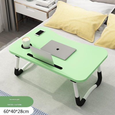 Foldable Desk Laptop Table 60*40cm - Card Slot Cup Holder - Image 3