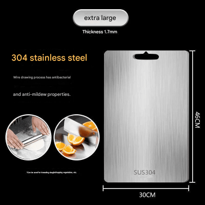 304 Stainless Steel Cutting Board 30*46cm