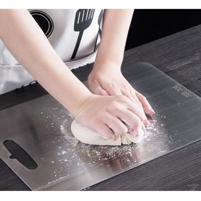 ⁦304 Stainless Steel Cutting Board 30*46cm⁩ - الصورة ⁦5⁩