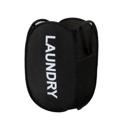 ⁦Foldable Laundry Basket with Handle 36*36*58cm⁩ - الصورة ⁦2⁩