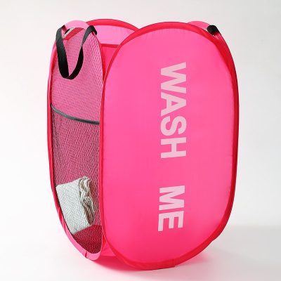 ⁦Foldable Laundry Basket with Handle 36*36*58cm⁩ - الصورة ⁦6⁩