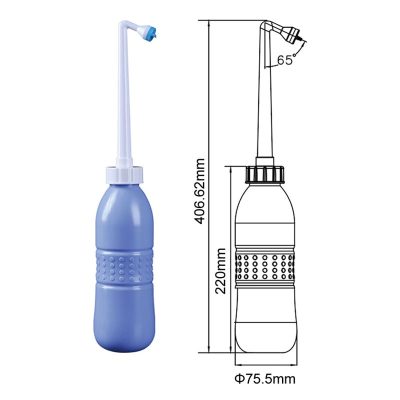 Portable Travel Bidet Sprayer 650ml - Blue