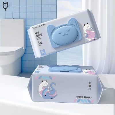 Soft and Gentle Wet Wipe 15*20cm 80 Draws/Pack