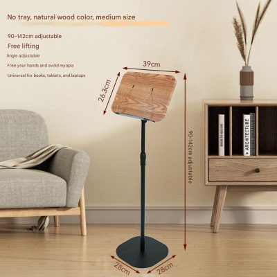⁦Height Adjustable Reading Stand (90-142cm Adjustable)⁩ - الصورة ⁦5⁩