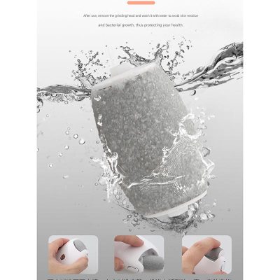 USB Rechargeable Electric Foot Grinder 9*7*2cm - Image 7