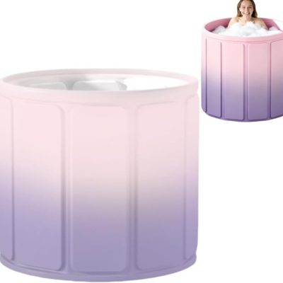 ⁦Foldable Bathtub for Adult 70*65cm⁩ - الصورة ⁦3⁩