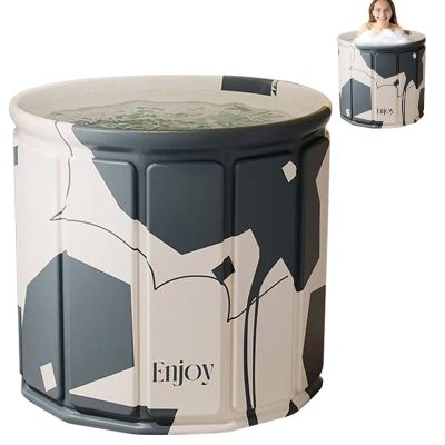 ⁦Foldable Bathtub for Adult 70*65cm⁩ - الصورة ⁦4⁩