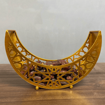Iron Ramadan Moon Tray 30*19.5cm - Image 2