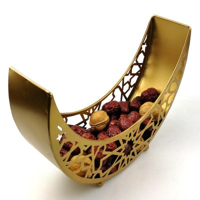 Iron Ramadan Moon Tray 30*19.5cm - Image 3