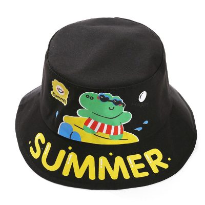 ⁦Children's Sun Hat with Windproof Strap⁩ - الصورة ⁦3⁩