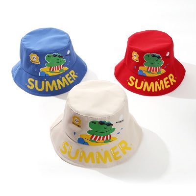 ⁦Children's Sun Hat with Windproof Strap⁩ - الصورة ⁦6⁩