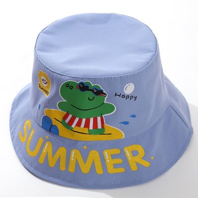 ⁦Children's Sun Hat with Windproof Strap⁩ - الصورة ⁦8⁩