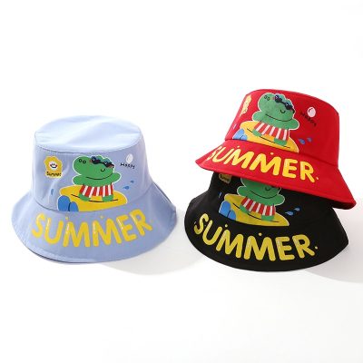 ⁦Children's Sun Hat with Windproof Strap⁩ - الصورة ⁦9⁩