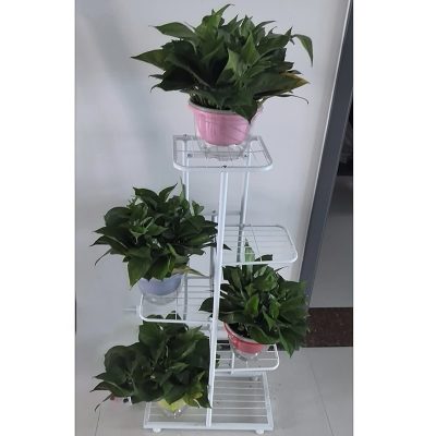 Multi-layer Iron Flower Stand 5 Layers 6 Pots 43*22*98cm - Image 5