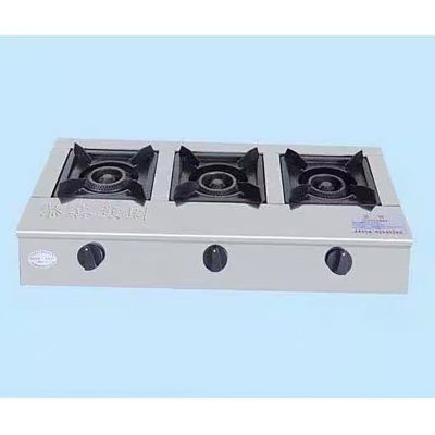 Stainless Steel Gas Stove
3 Burners