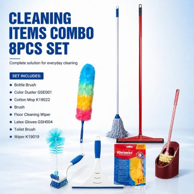 Cleaning Items Combo 8pcs Set