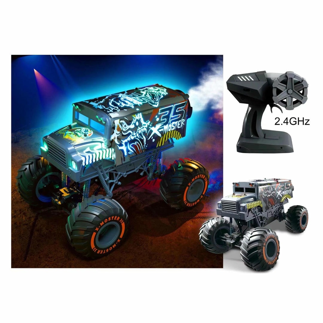 GLT007 1:8 Scale RC PVC Car with Light &mist Spray - Image 1