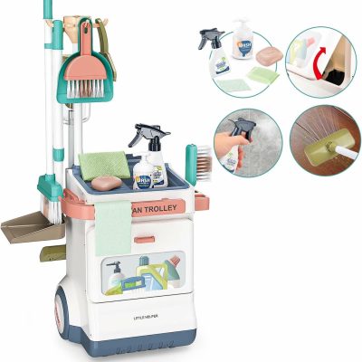 Cleaning Cart Playset (Non-Electric)