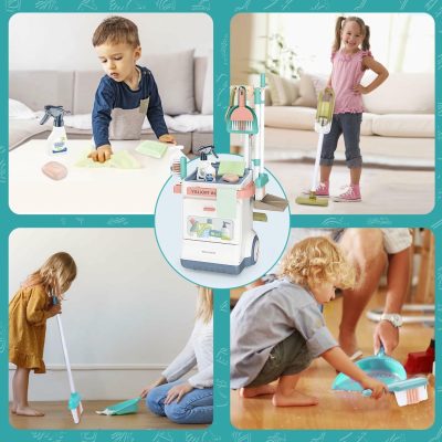 Cleaning Cart Playset (Non-Electric) - Image 3