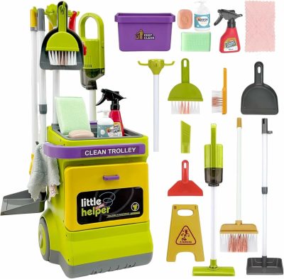 Cleaning Cart Playset (Non-Electric)_2