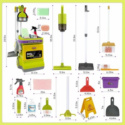 Cleaning Cart Playset (Non-Electric)_2 - Image 3