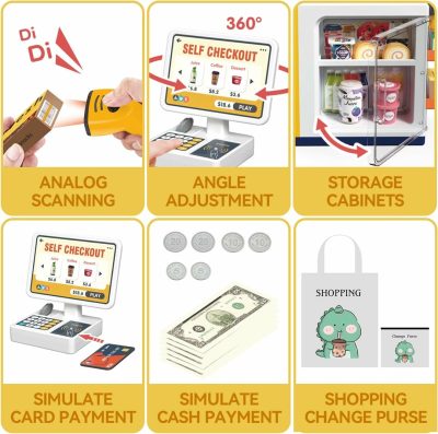 Mini Supermarket Counter Playset (GCC) - Image 3