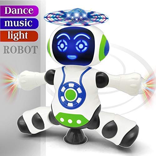 GLT046 Robot with Shooting Discs Dancing & Music - Image 1
