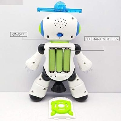 Robot with Shooting Discs Dancing & Music - Image 2