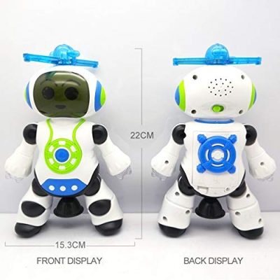 Robot with Shooting Discs Dancing & Music - Image 3