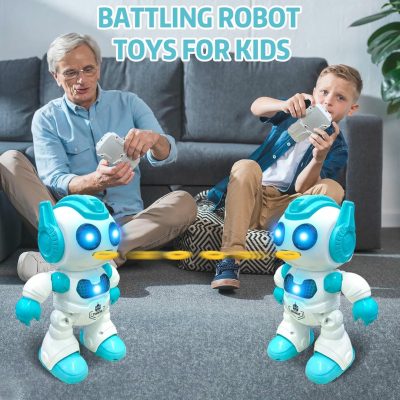 Robot with Shooting Discs Dancing & Music - Image 5