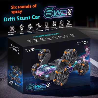 ⁦360degree Stunt Rolling Radio Control Car Toy⁩ - الصورة ⁦2⁩