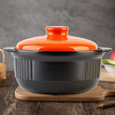 Black Clay Pot