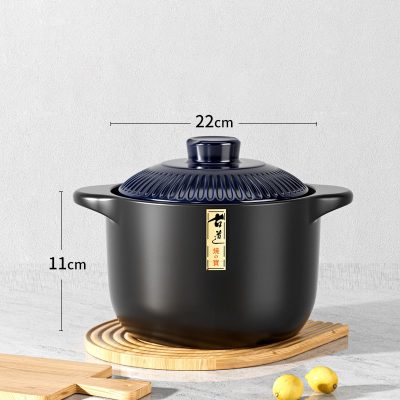 Black Clay Pot - Image 2