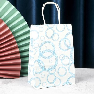 Paper Gift Bag – Mixed Colors & Designs (Random Selection) - Image 22