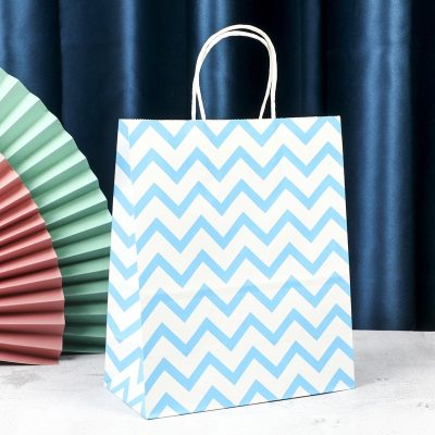 Paper Gift Bag – Mixed Colors & Designs (Random Selection) - Image 12
