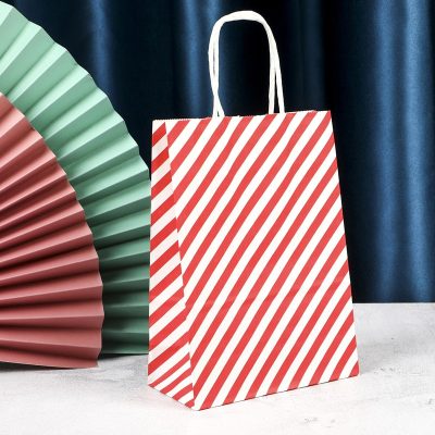 Paper Gift Bag – Mixed Colors & Designs (Random Selection) - Image 13