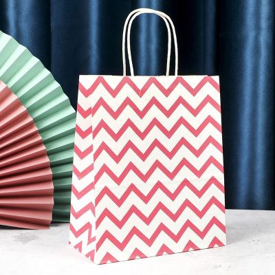 Paper Gift Bag – Mixed Colors & Designs (Random Selection) - Image 15