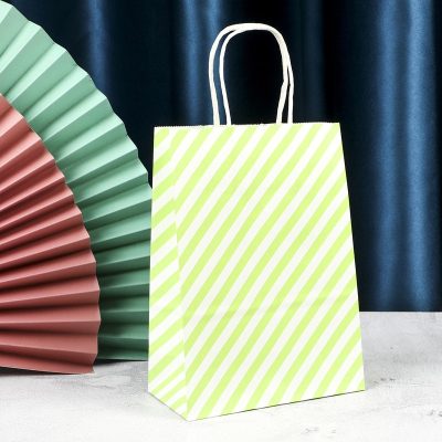 Paper Gift Bag – Mixed Colors & Designs (Random Selection) - Image 18