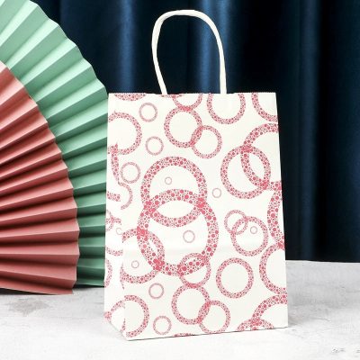 Paper Gift Bag – Mixed Colors & Designs (Random Selection) - Image 9