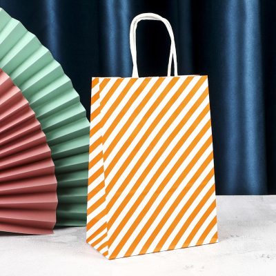 Paper Gift Bag – Mixed Colors & Designs (Random Selection) - Image 4